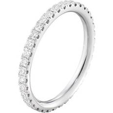 Aurora georg jensen ring Georg Jensen Aurora Ring - White Gold/Diamonds (0.22ct.)