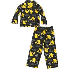 Giallo Indumenti da notte AME Sleepwear Pikachu Coat Boy's Sleep Set