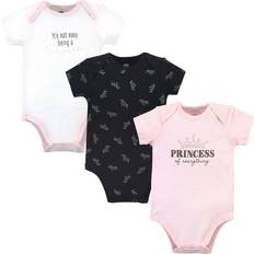 Girls - White Bodysuits Hudson Baby 3-Pack Paris Bodysuits