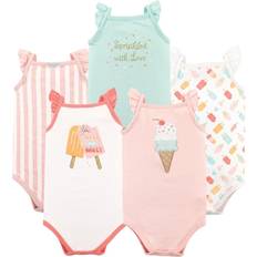 Hudson Baby Sleeveless Bodysuits, 5-Pack, 0-24 Female