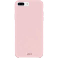 SiGN Liquid Silicone iPhone 7 & 8 Plus- Pink cover