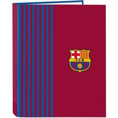 Rojo Estuches para lápices Safta Ring binder F.C. Barcelona Maroon Navy Blue A4 (26.5 x 33 x 4 cm)