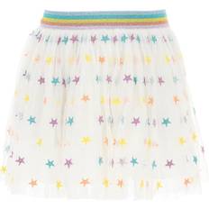 Stars Skirts Children's Clothing Stella McCartney Star Embroidered Tulle Skirt - White (K00171PK00108446)