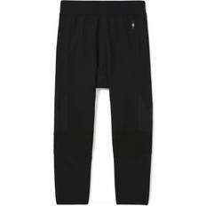 Donna Pantaloni Termici Smartwool Uomo Pantaloni Classic Thermal Merino 3/4 - Nero