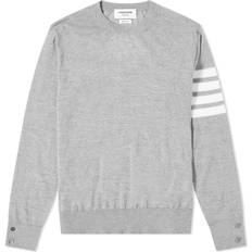 Thom Browne Classic Merino Crewneck Sweater - Navy