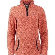 Weird Fish Womens Nancy Recycled 1/4 Zip Fleece (Bronze)