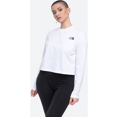 The North Face LS Crop Tee - Schwarz