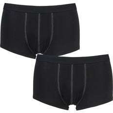 Blu - Uomo Mutande Sloggi Set di 2 boxer - Nero