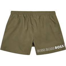 HUGO BOSS White Swimming Trunks HUGO BOSS Dolphin Swim Shorts