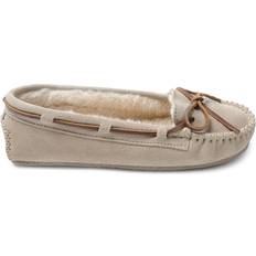Minnetonka Hjemmesko Cally - Beige/Lysebrun