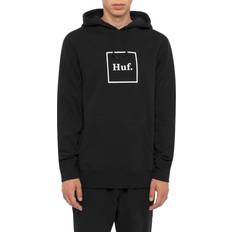 HUF Essentials Box Logo P/o Hoodie - Black