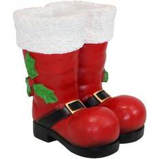 Sunnydaze Decor Santa Boots Decoration 13"