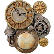 Design Toscano Gears of Time Sculptural Vægur 38.1cm