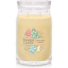 Coton Bougies Parfumées Yankee Candle Christmas Cookie 2-Wick Bougie Parfumée 567g