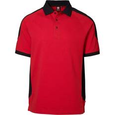 Herren - Silbrig Poloshirts ID PRO Wear Polo Shirt - Red