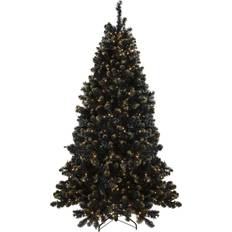 Northlight Pre-Lit Crystal Pine with Gold Tone Glitter Artificial Unisex Decoration