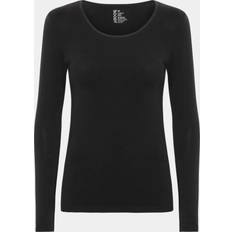 Bambu T-paidat Boody Long Sleeve - Black