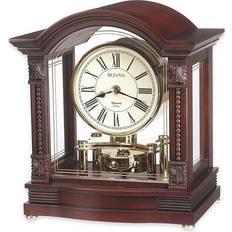 Roman Numerals Table Clocks Bulova Bardwell Table Clock 25.4cm