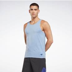 Men - Purple Tank Tops Reebok Les Mills Natural Dye Tank Top