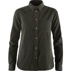 Fjällräven Övik Cord Shirt Women damskjorta Deep Forest