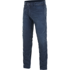 Alpinestars Radium Plus Denim MC-Jeans Worn-Mörkblå