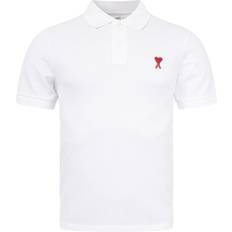 XXXS Polos Ami Paris Ami de Coeur Polo Shirt - White