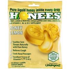 Cough Honees Cough Drops Honey Lemon 20 King Sized Cough Drops