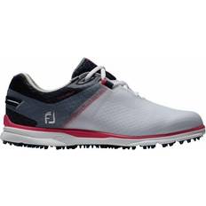 Lila Golfschuhe FootJoy Pro SL Sport Golf Shoes - White/Navy/Pink