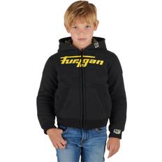 Jaune Sweats à capuche Furygan Blouson Moto Enfant - Noir