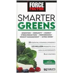 Vitamins & Supplements Force Factor Smarter Greens, 90 Tablets