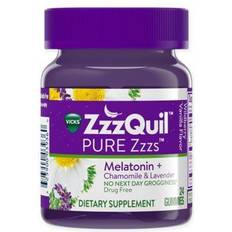 Vitamins & Supplements Vicks Â 24-Count ZzzQuilâ¢ Pure Zzzsâ¢ Melatonin Sleep Aid Gummies