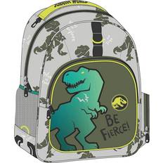 Mochila Escolar Jurassic Park Verde (32 X 15 X 42 Cm)