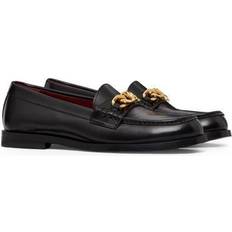 Valentino Garavani Dam Loafers Valentino Garavani Kedjemocassiner Med VLogo-Detalj - Black
