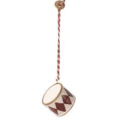Maileg Small Drum Red Julgranspynt 2.5cm 2st