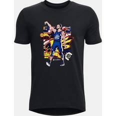 Under Armour Curry Multi Animated children's T-shirt, Black