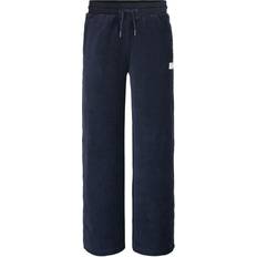 140 - Velourbyxor Barnkläder Tommy Hilfiger Ribbed Velour Joggers DESERT SKY