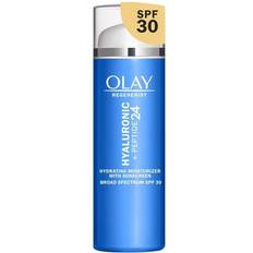 Mineral Oil-Free Sunscreens Olay Hyaluronic + Peptide 24 Face Moisturizer SPF30 1.7fl oz