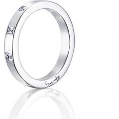 Efva Attling High & I Love You On Top Thin Ring