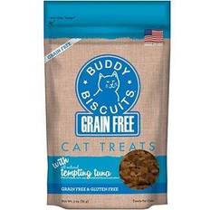 Buddy Biscuits Buddy Biscuits Grain-Free & Gluten Free Cat Treats with Tempting Tuna