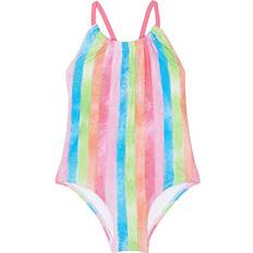 Boys Bathing Suits Children's Clothing Hatley Kids Rainbow Stripes Swimsuit (Toddler/Little Kids/Big Kids) (Toddler)