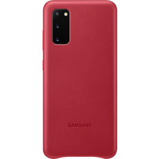 Samsung galaxy mobile Samsung Galaxy S20 Leather Cover Red