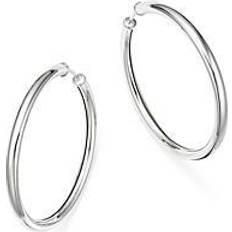 Saks Fifth Avenue Women's Sterling Tube Hoop Earrings