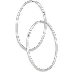 Saks Fifth Avenue Hoop Earrings - Silver