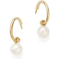 Saks Fifth Avenue Drop Earrings - Gold/Pearls