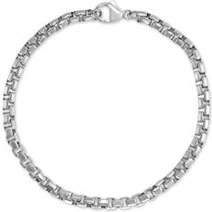 Effy Men Jewelry Effy Round Box Chain Bracelet - Silver