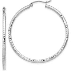 Quality Gold Womens Classics(tm) 14kt. 40mm Hoop Earrings