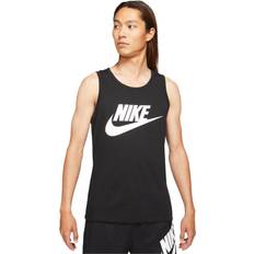 Nike Futura Icon Logo Vest T Shirt - Black