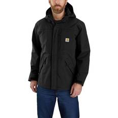 Black - Men Rain Jackets & Rain Coats Carhartt Men's Storm Defender Jacket - Black