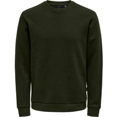 Herre - Pink Sweatere Only & Sons Ceres Crew Neck Rosin