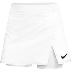 Hvid - Tennis Nederdele NIKE Women's Court Dri-FIT Victory Tennis Skirt - White